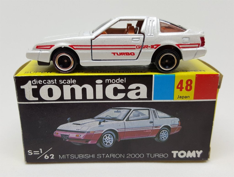 Illustration for article titled LaLD Car Week: Land of the Rising Sunday - Tomica Mitsubishi Starion 2000 Turbo GSR III